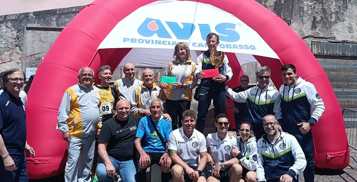 Atletica Molise Amatori d'argento al Trofeo Avis: trionfano Ciampitti e Bornaschella