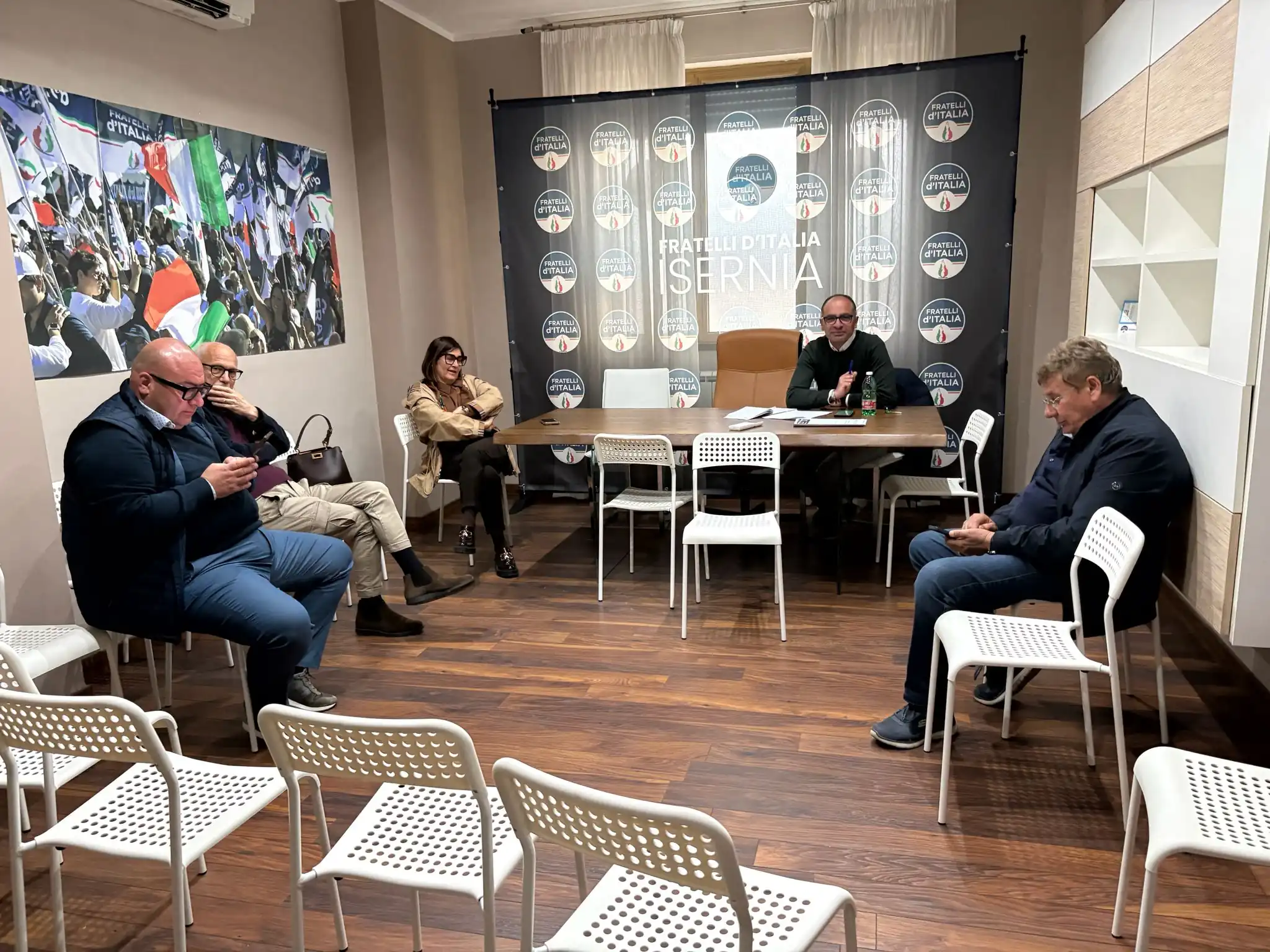 Elezioni provinciali a Isernia, vertice del centrodestra