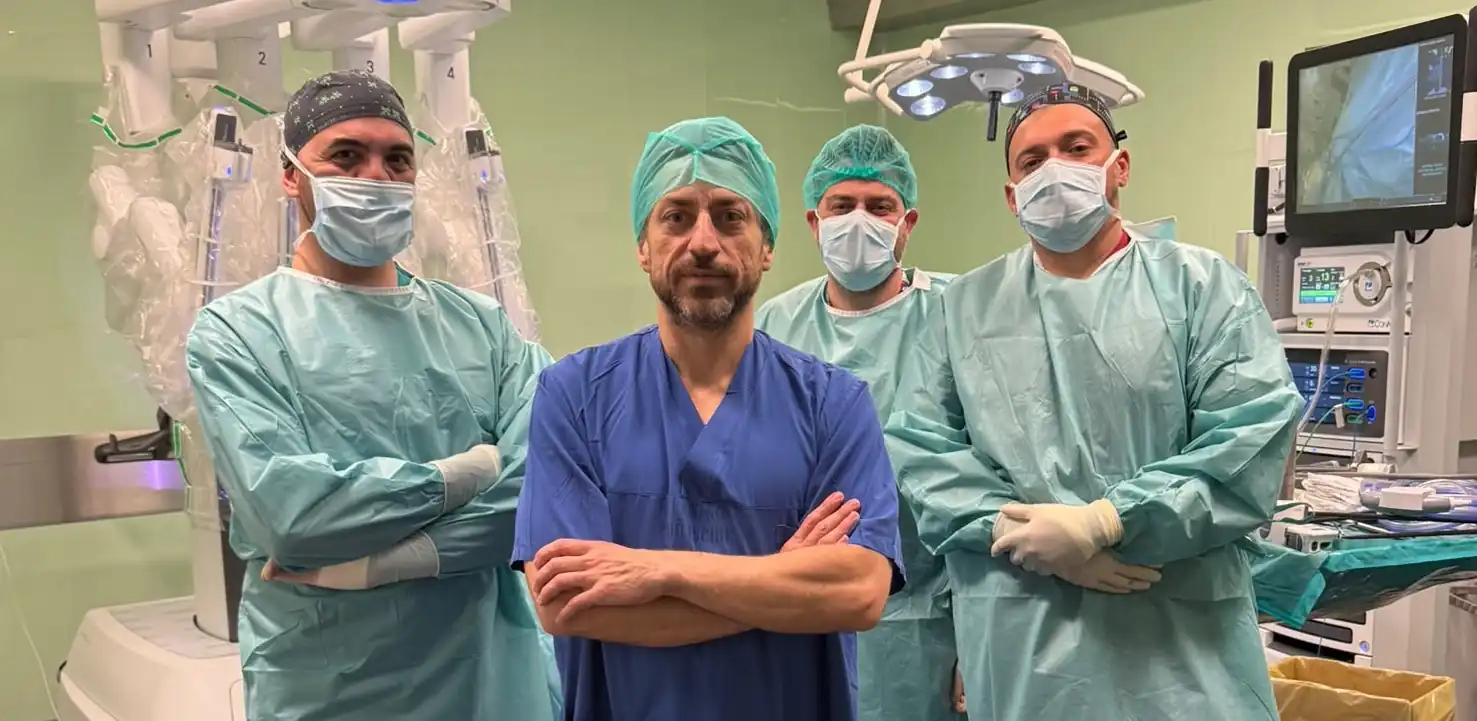 Al Cardarelli di Campobasso eseguita la prima cistectomia radicale robotica del Molise