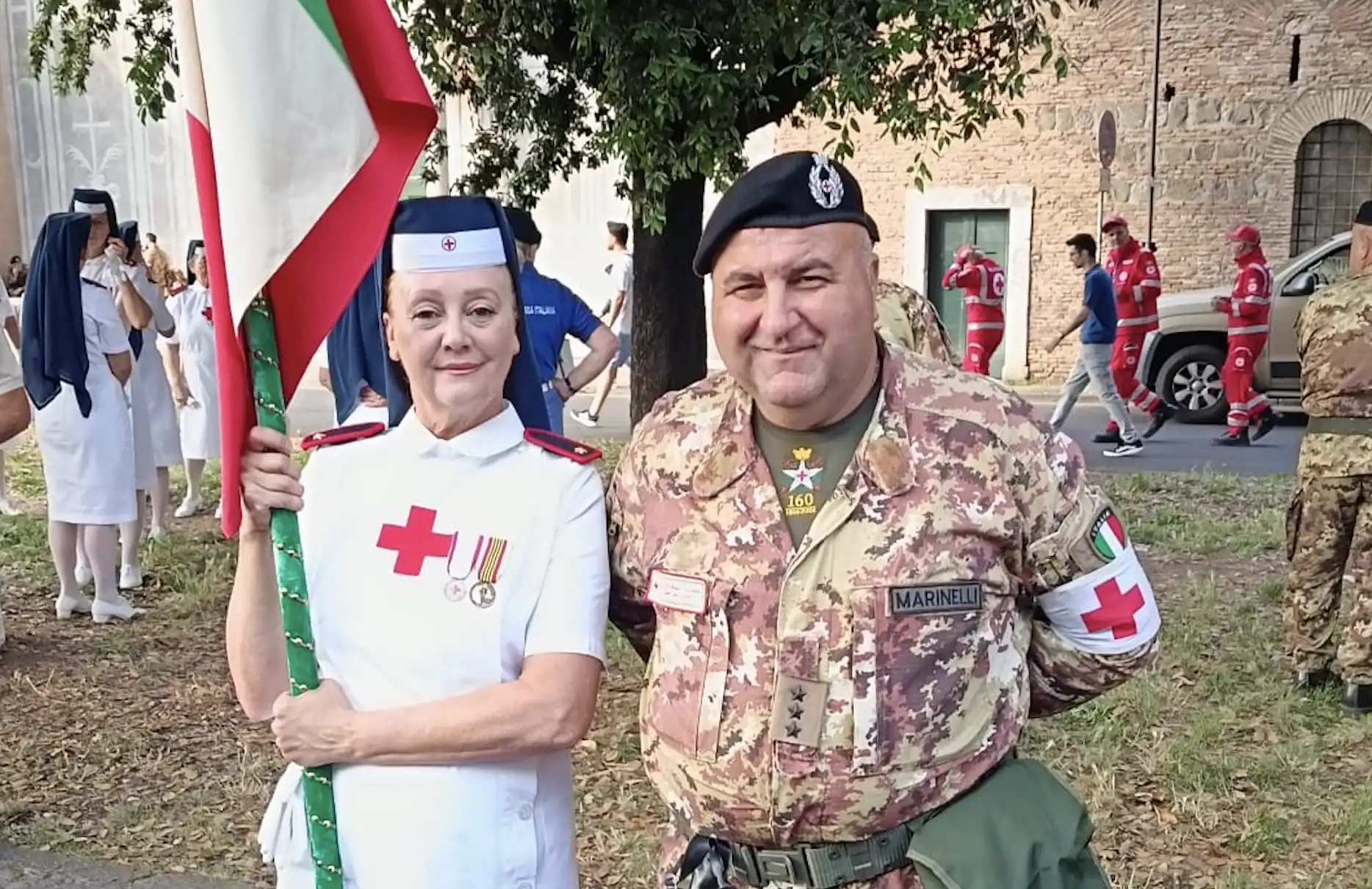 Due volontari molisani alla Parata del 2 Giugno, l’orgoglio della Croce Rossa